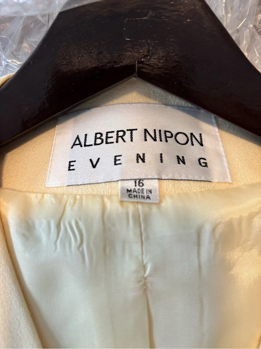 Albert Nipon Evening 2piece Elegant Beaded Women's Jacket and maxi skirt